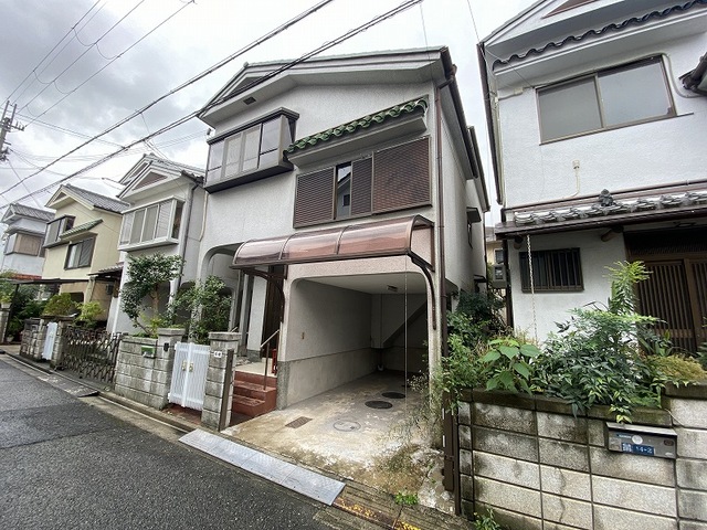 平松戸建の外観